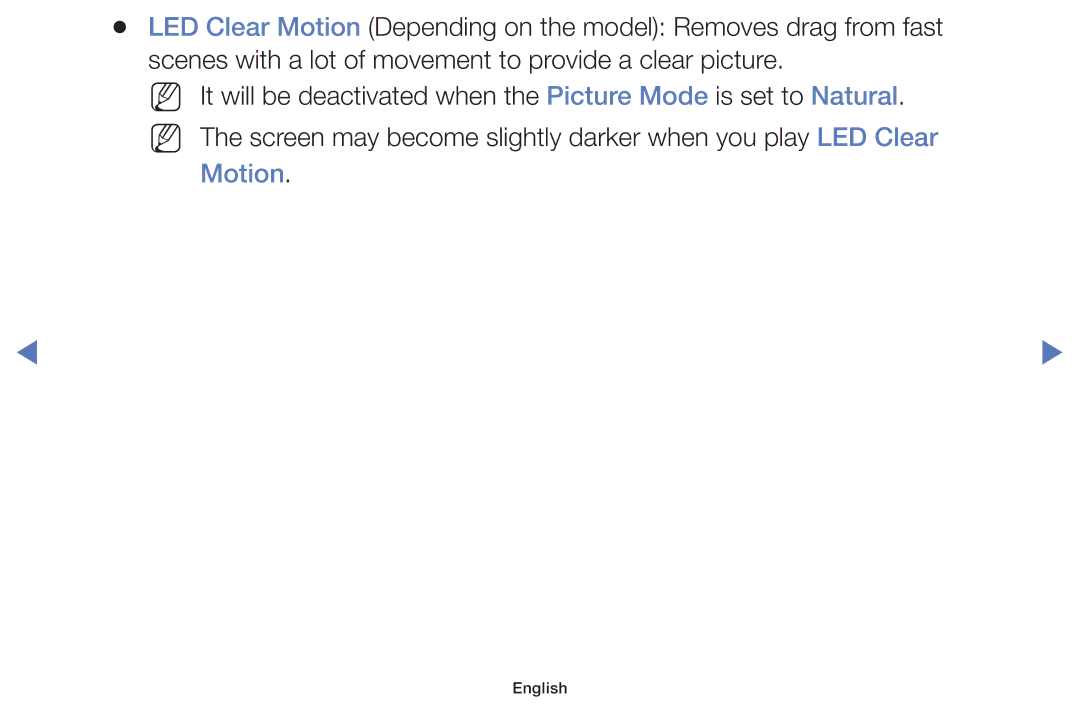 Samsung LT32E319EI/EN manual Motion 