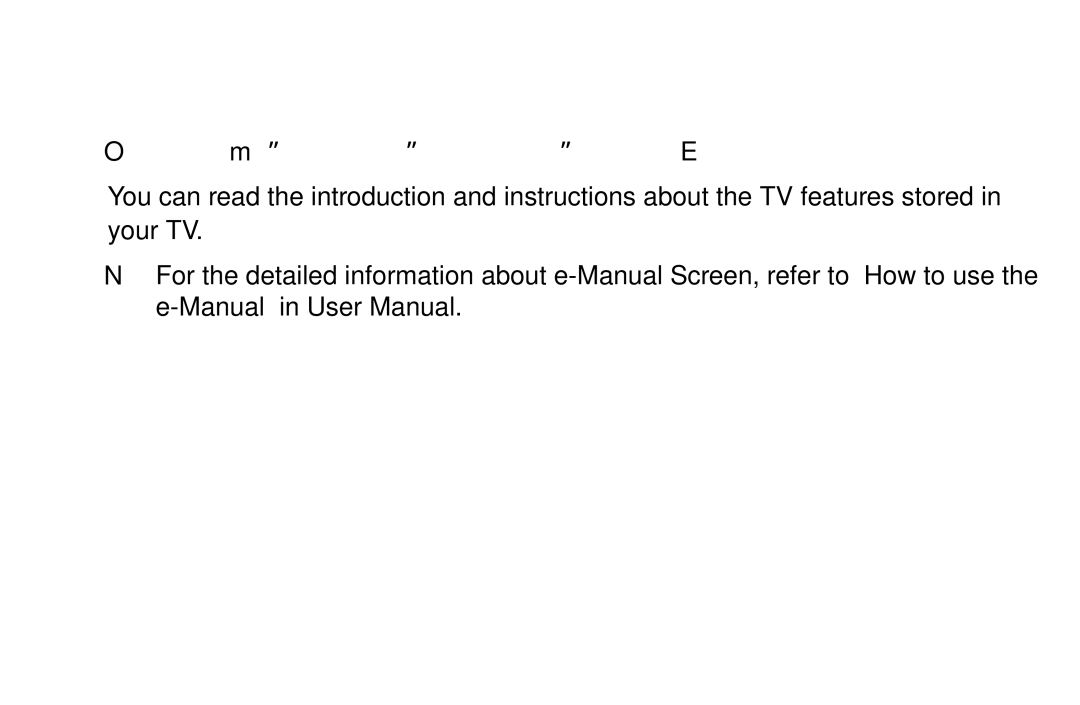 Samsung LT32H390FEVXEN manual Viewing the e-Manual 