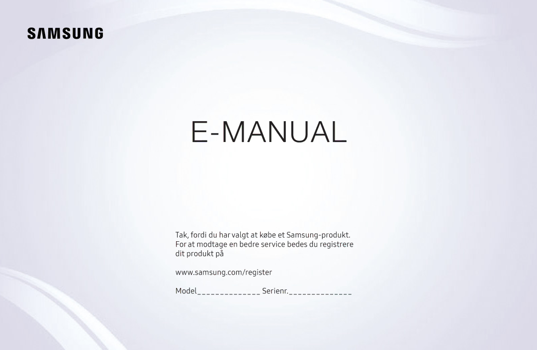 Samsung LT32H390FEVXXC manual Manual 