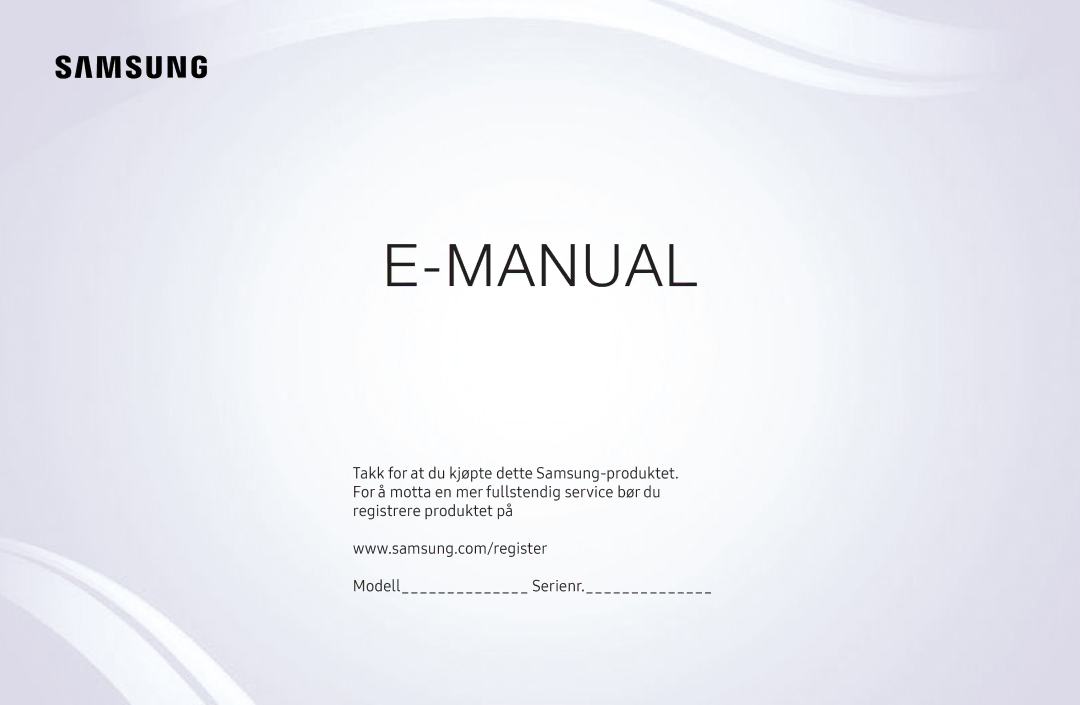 Samsung LT32H390FEVXXC manual Manual 