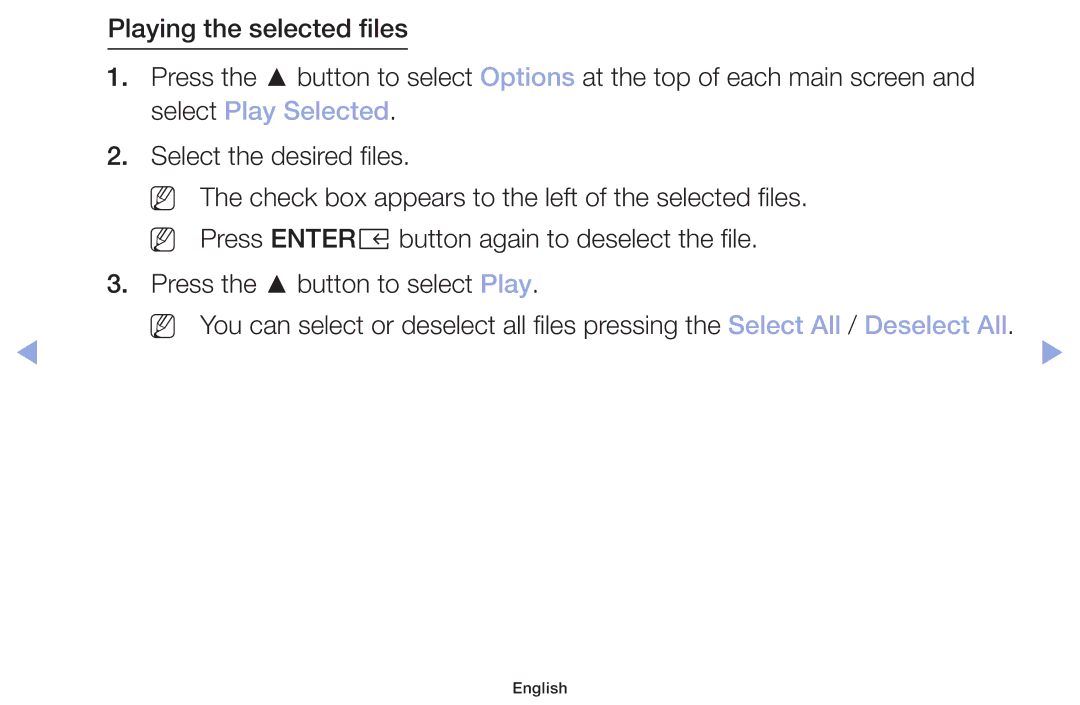 Samsung LT32H390FEVXXC manual English 