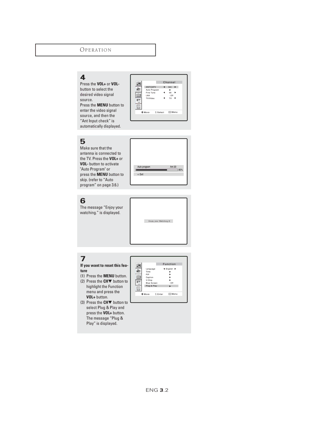 Samsung LTM 1525 manual If you want to reset this fea- ture 