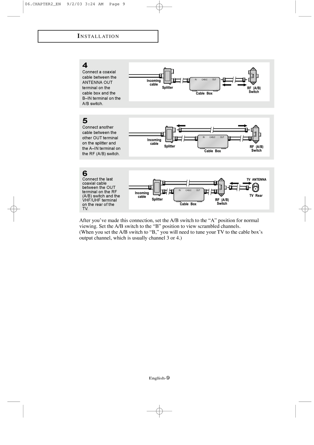 Samsung LTN226W manual English-9 