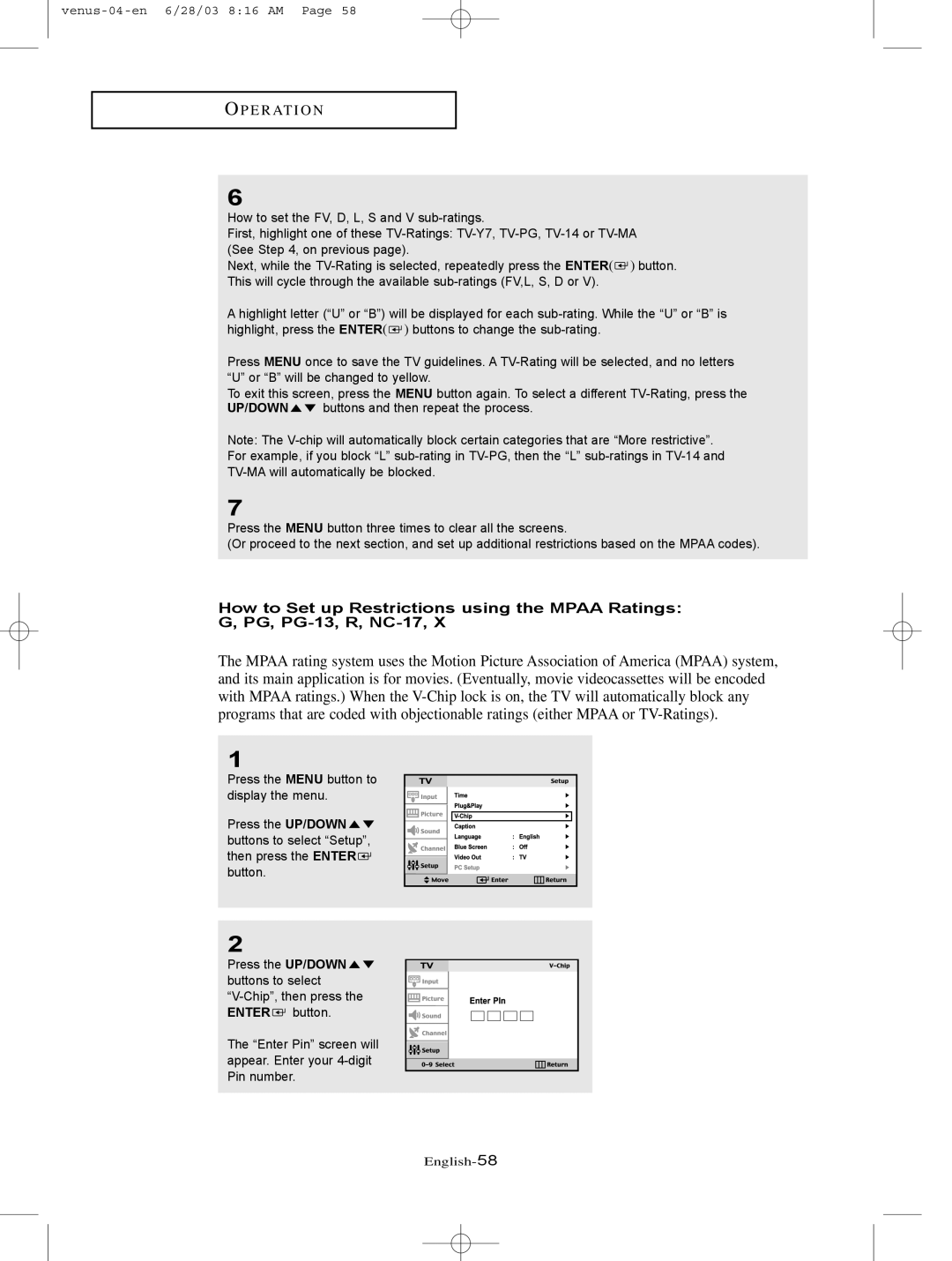 Samsung LTN325W manual English-58 