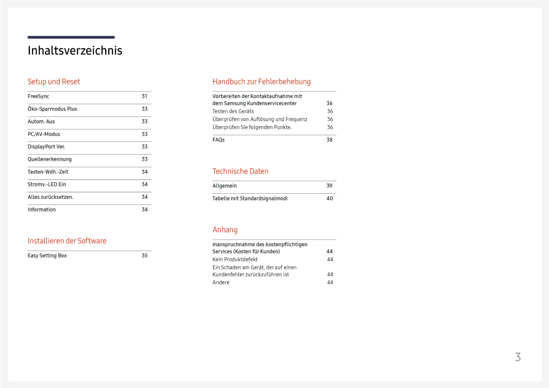 Samsung LU28E570DS/EN manual Installieren der Software 