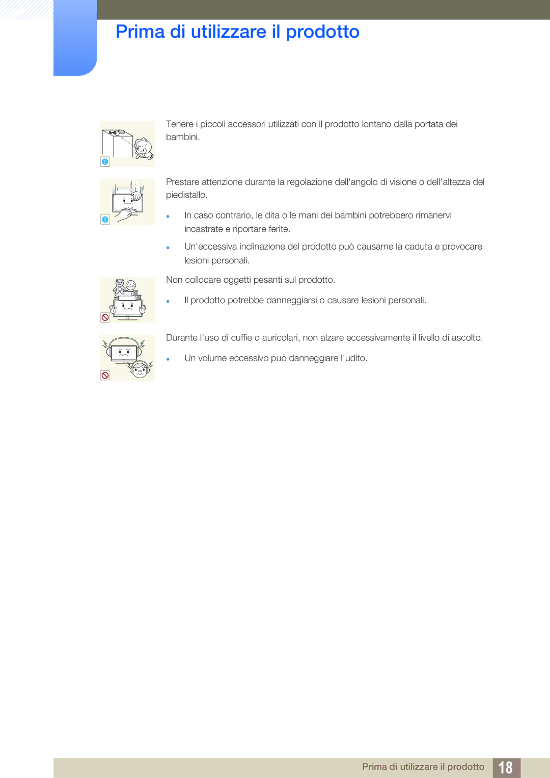 Samsung LU28E590DS/EN manual Prima di utilizzare il prodotto 