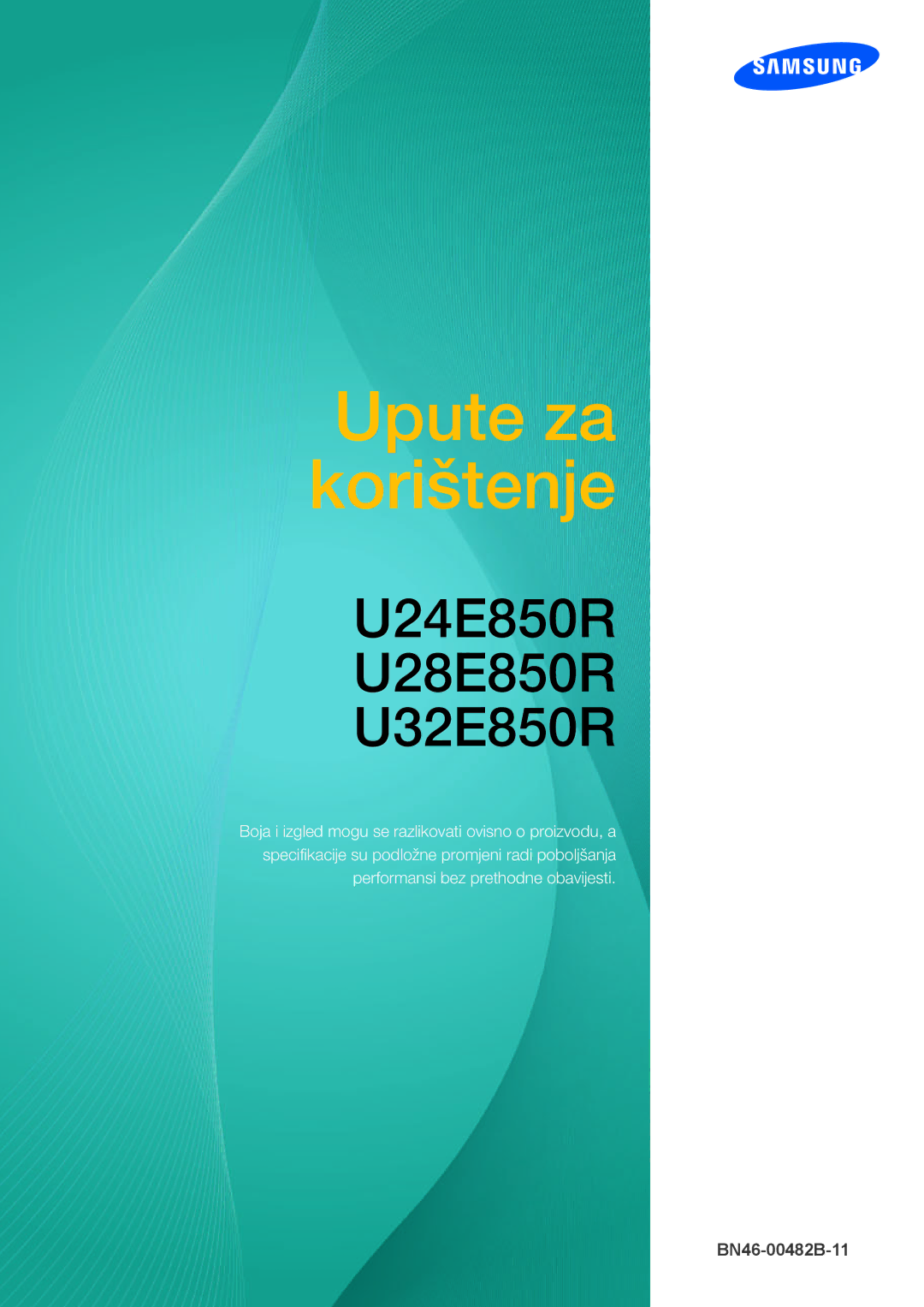 Samsung LU28E85KRS/EN manual Upute za korištenje 