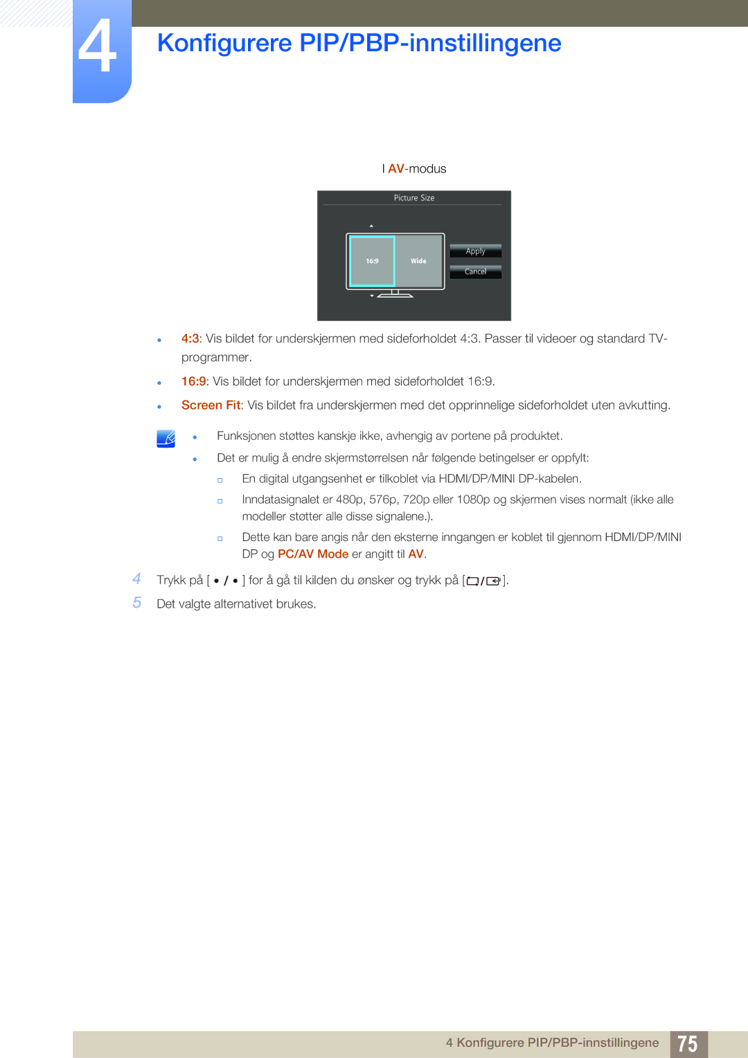 Samsung LU28E85KRSD/XE, LU32E85KRS/EN, LU28E85KRS/EN, LU24E85KRS/EN manual 169Wide 