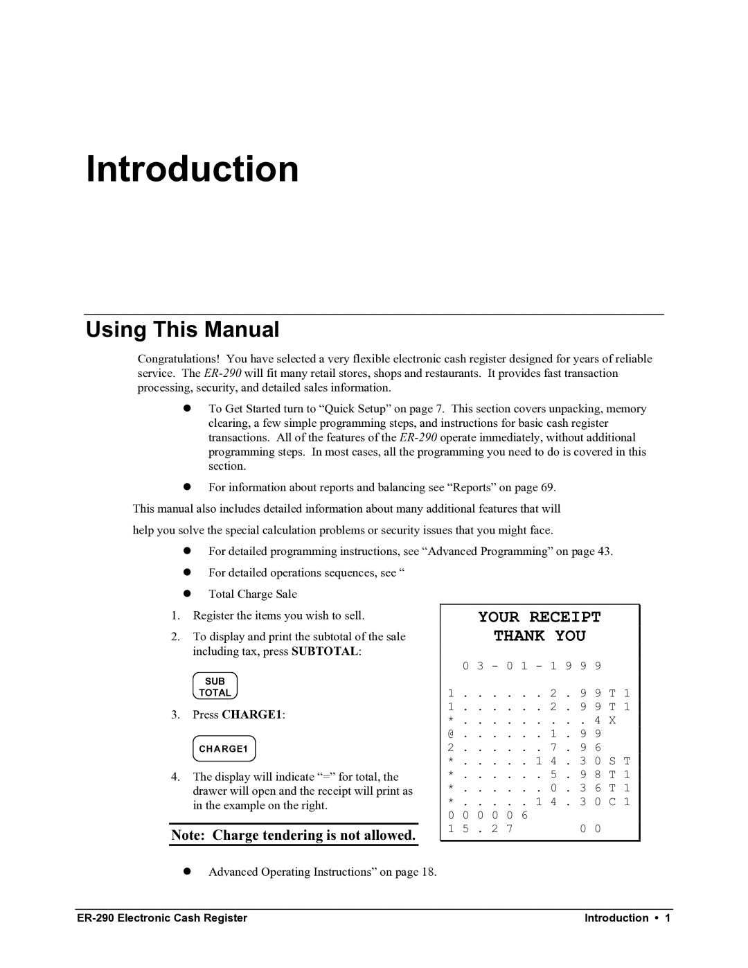 Samsung M-ER290 specifications Introduction, Using This Manual 