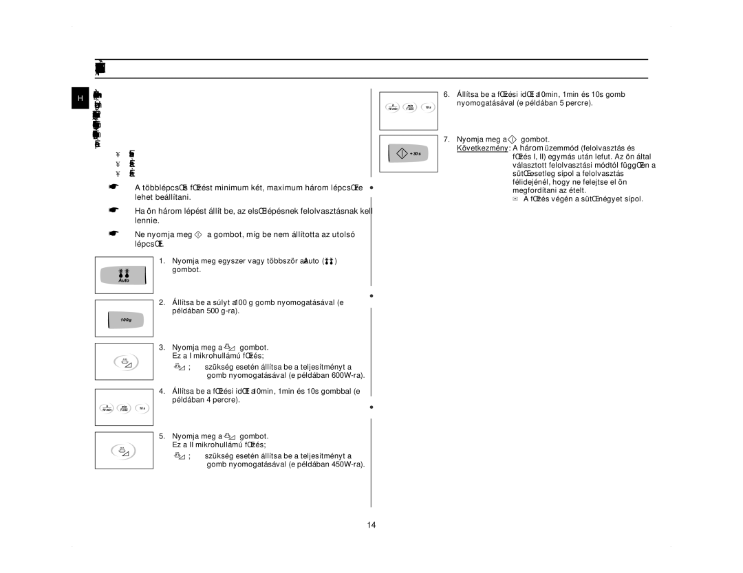 Samsung M1713N/LIB, M1713N/XEH manual TöbblépcsŒs fŒzés M1733N 