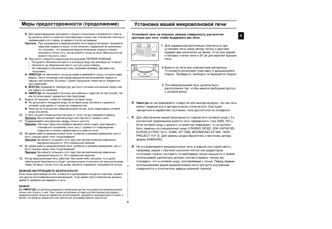 Samsung M1716NR/BWT manual Ìòú‡Ìó‚Í‡ ‚‡¯Âè Ïëíó‚Óîìó‚Óè Ôâ˜Ë, ˚Ì¸Úâ Ëá Ôâ˜Ë ‚Òâ Ûô‡Íó‚Ó˜Ì˚Â Ï‡Úâë‡Î˚ 