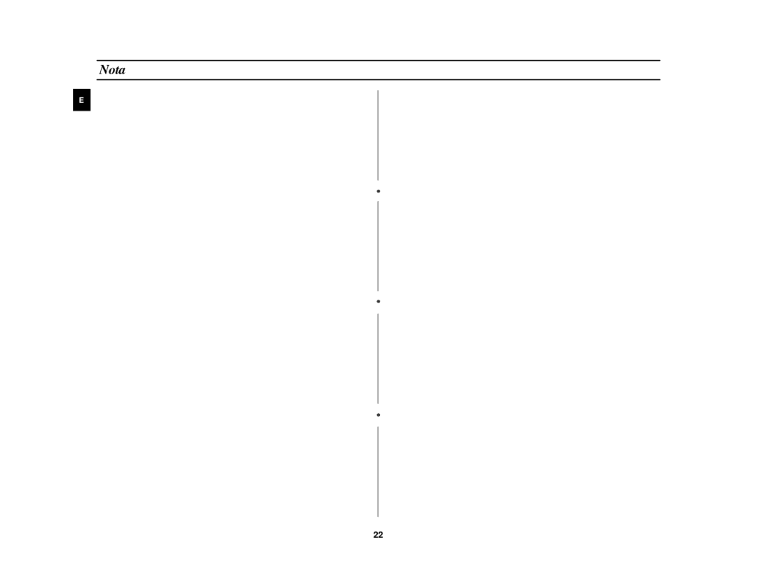 Samsung M1827N/XEC, M1827N-D/XEC, M1827N-B/XEC manual Nota 