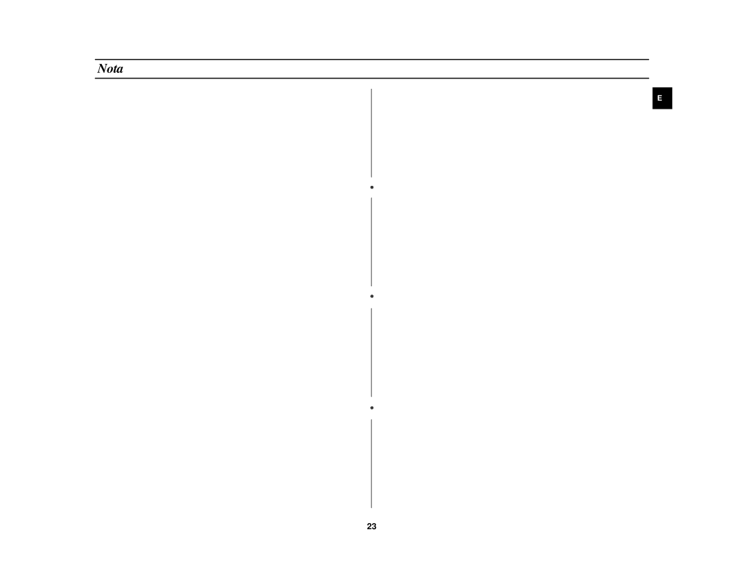 Samsung M1827N-B/XEC, M1827N-D/XEC, M1827N/XEC manual Nota 