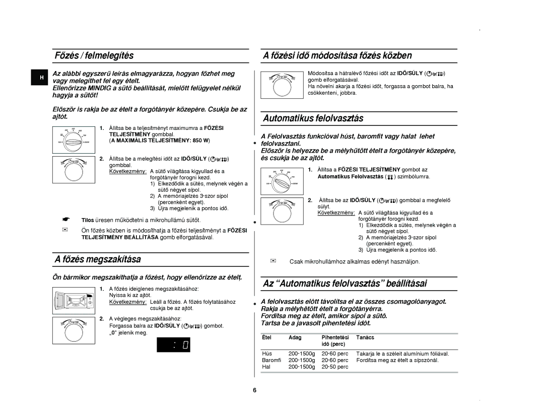 Samsung M182DN-SX/XEH, M182DN/XEH manual FÎzŽs / felmeleg’tŽs, FÎzŽs megszak’t‡sa, FÎzŽsi idÎ m-dos’t‡sa fÎzŽs kšzben 