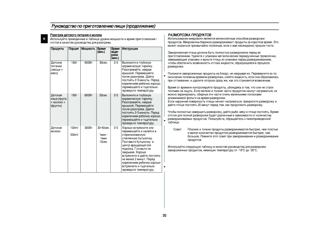 Samsung M1833NR-XD/BWT manual ÊÄáåéêéáäÄ èêéÑìäíéÇ, ‡ÁÓ„Â‚ ‰ÂÚÒÍÓ„Ó ÔËÚ‡ÌËﬂ Ë ÏÓÎÓÍ‡ 