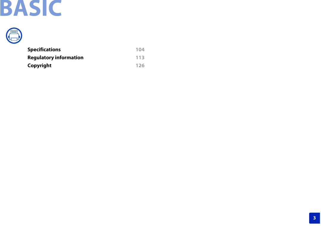 Samsung M207x manual Appendix 