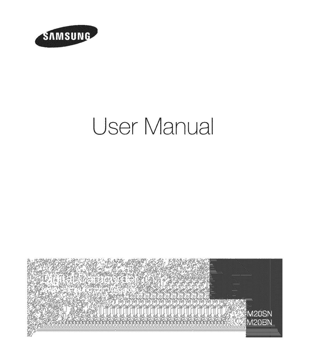 Samsung M20SN, M20BN user manual 