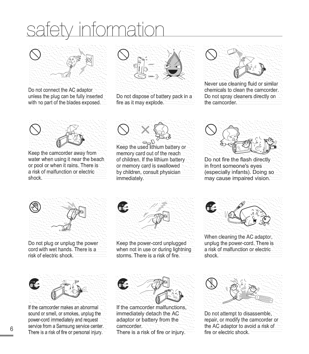 Samsung M20BN, M20SN user manual Eve / se,0o 