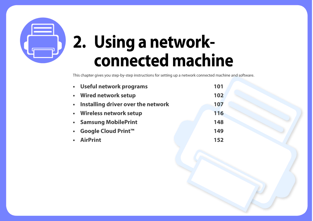 Samsung M282x, M262x, SLM2625DXAC, SLM2825DW manual Using a network- connected machine 