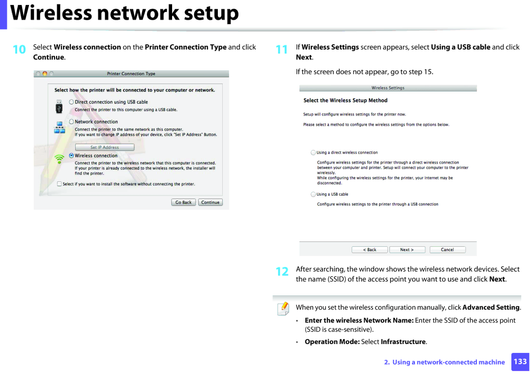 Samsung SLM2625DXAC, M282x, M262x, SLM2825DW manual Continue Next, If the screen does not appear, go to step 