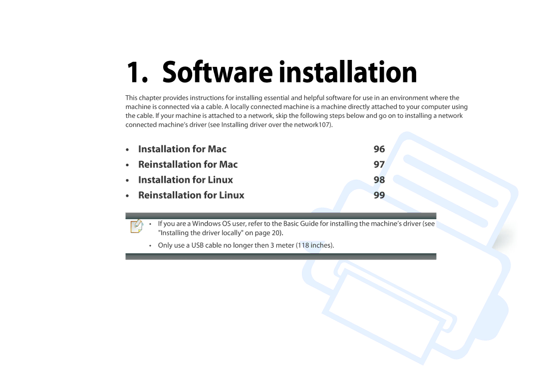 Samsung M282x, M262x, SLM2625DXAC, SLM2825DW manual Software installation 