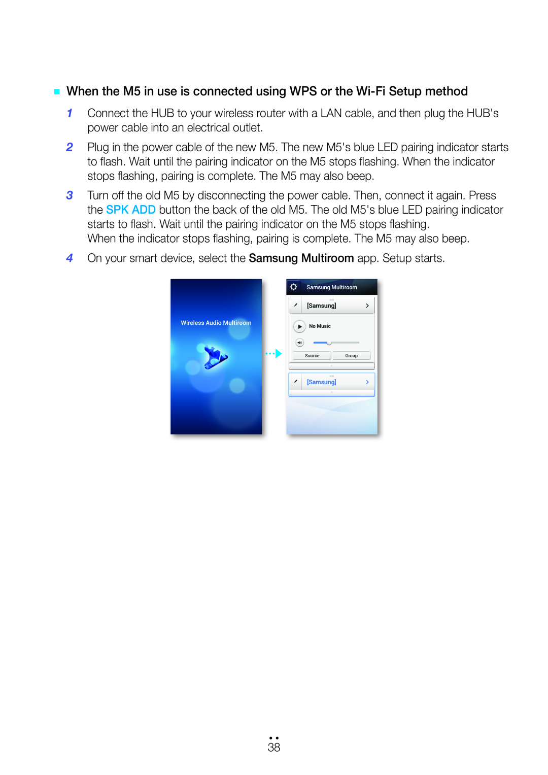 Samsung M5 user manual 