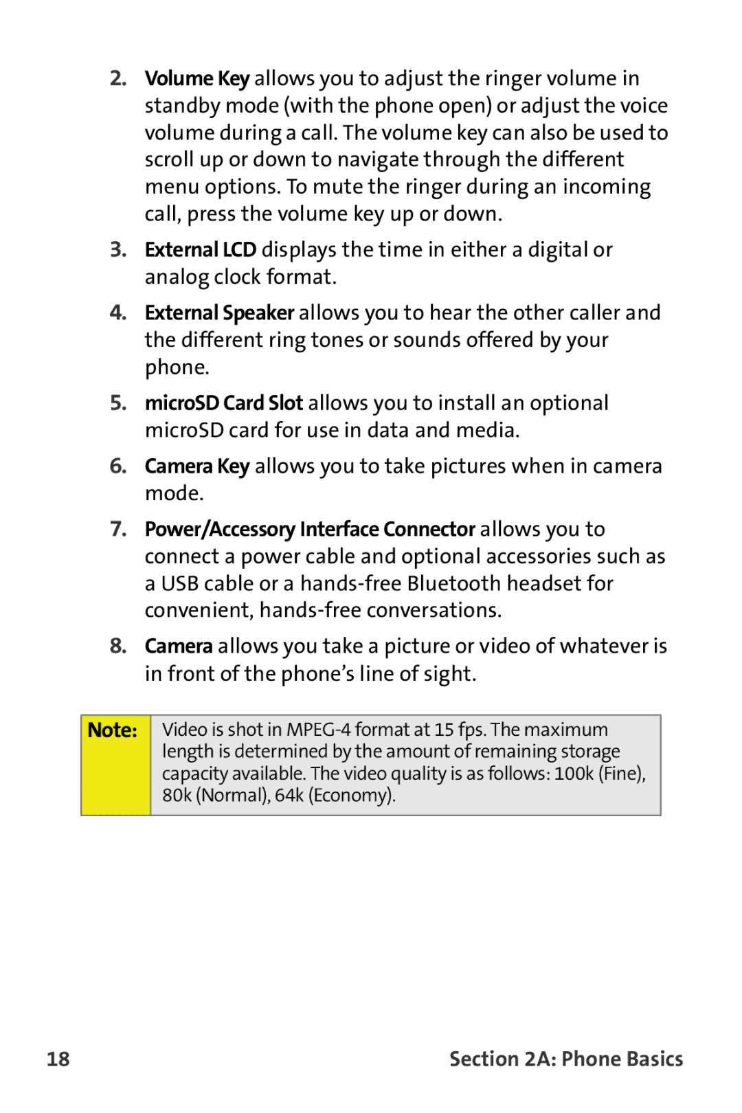 Samsung M510 manual Phone Basics 