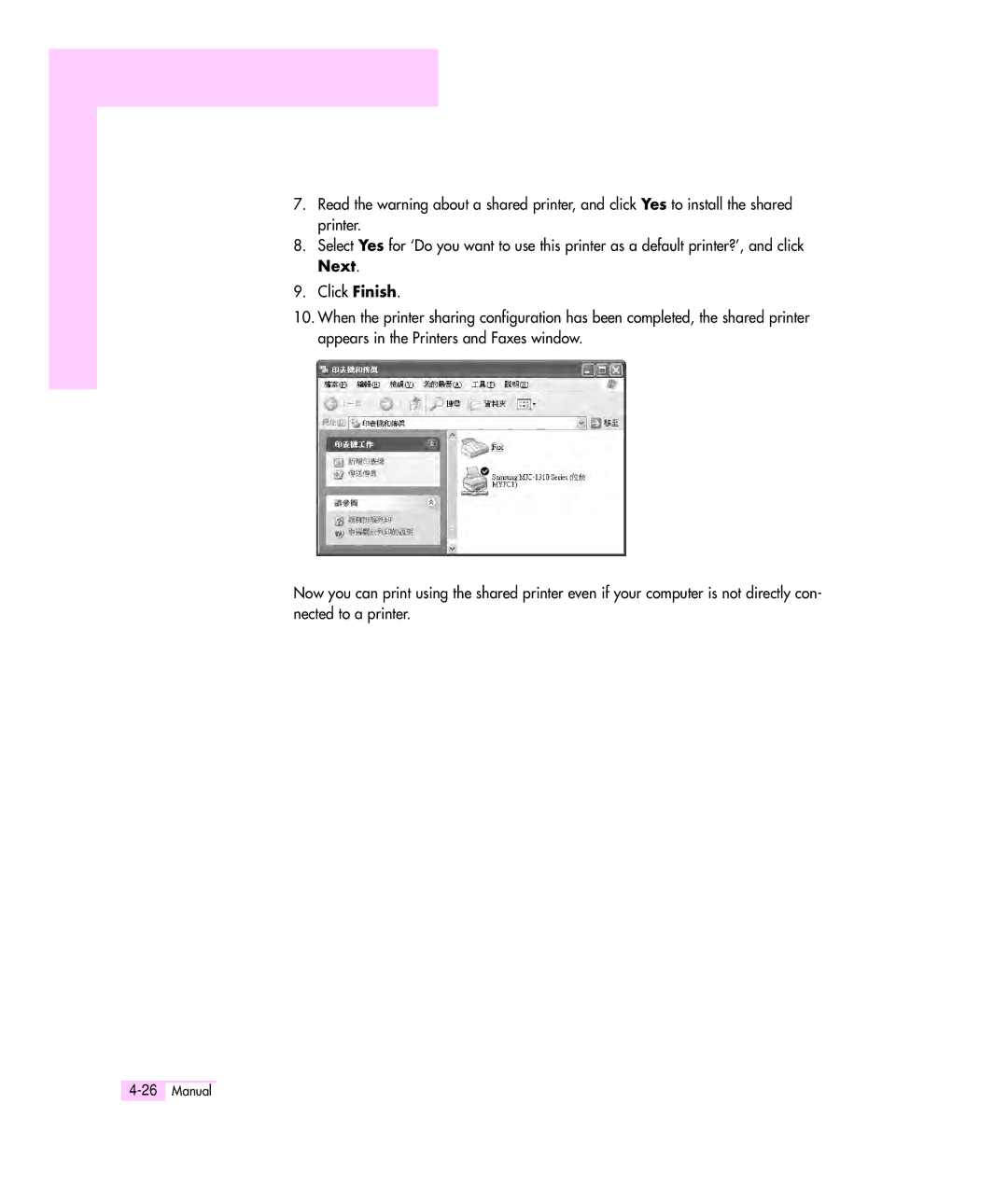 Samsung M55 manual 26Manual 