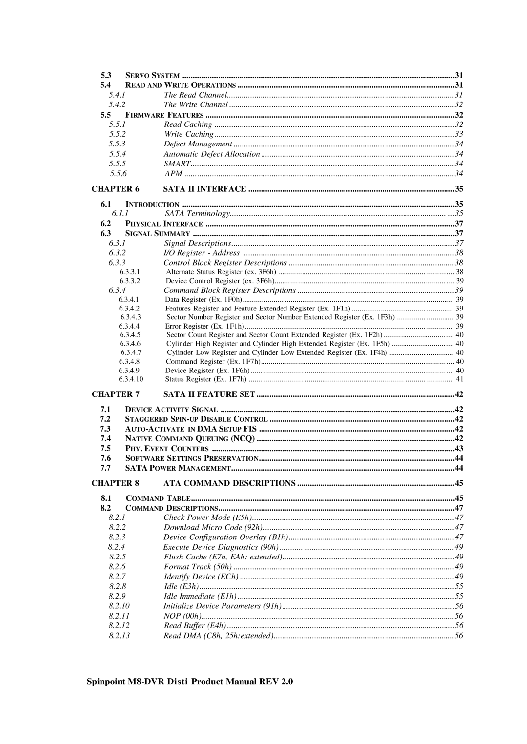 Samsung M8-DVR manual Smart APM 