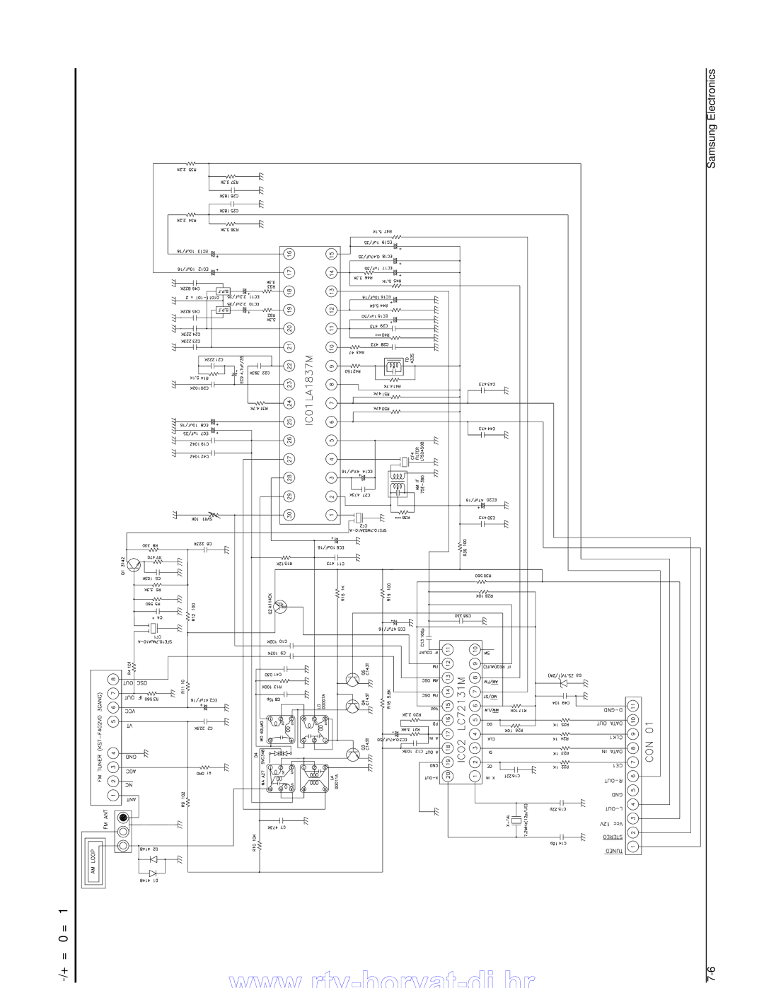 Samsung MAX-B550 service manual Tunerrusia 