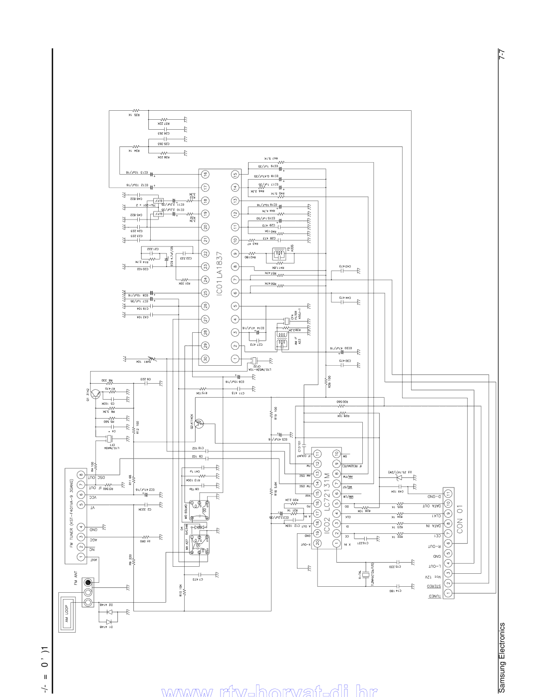 Samsung MAX-B550 service manual TUNER2BAND 