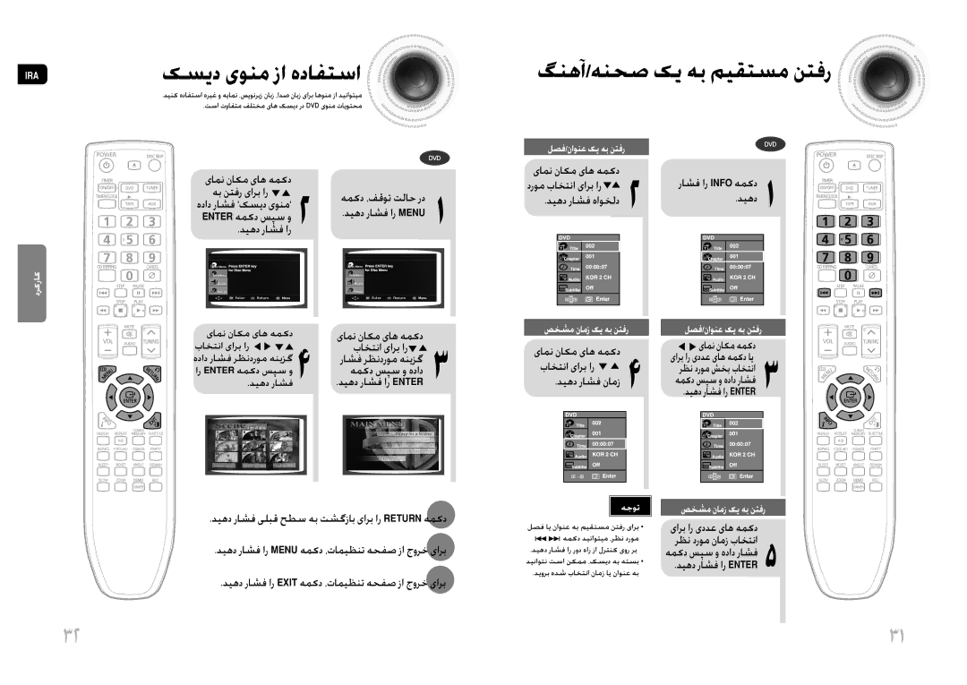 Samsung MAX-DG54T/HAC, MAX-DG54T/FMC, MAX-DG54T/MEA, MAX-DG54T/XFA, MAX-DG53T/HAC, MAX-DG53T/FMC manual کسید یونم زا هدافتسا 