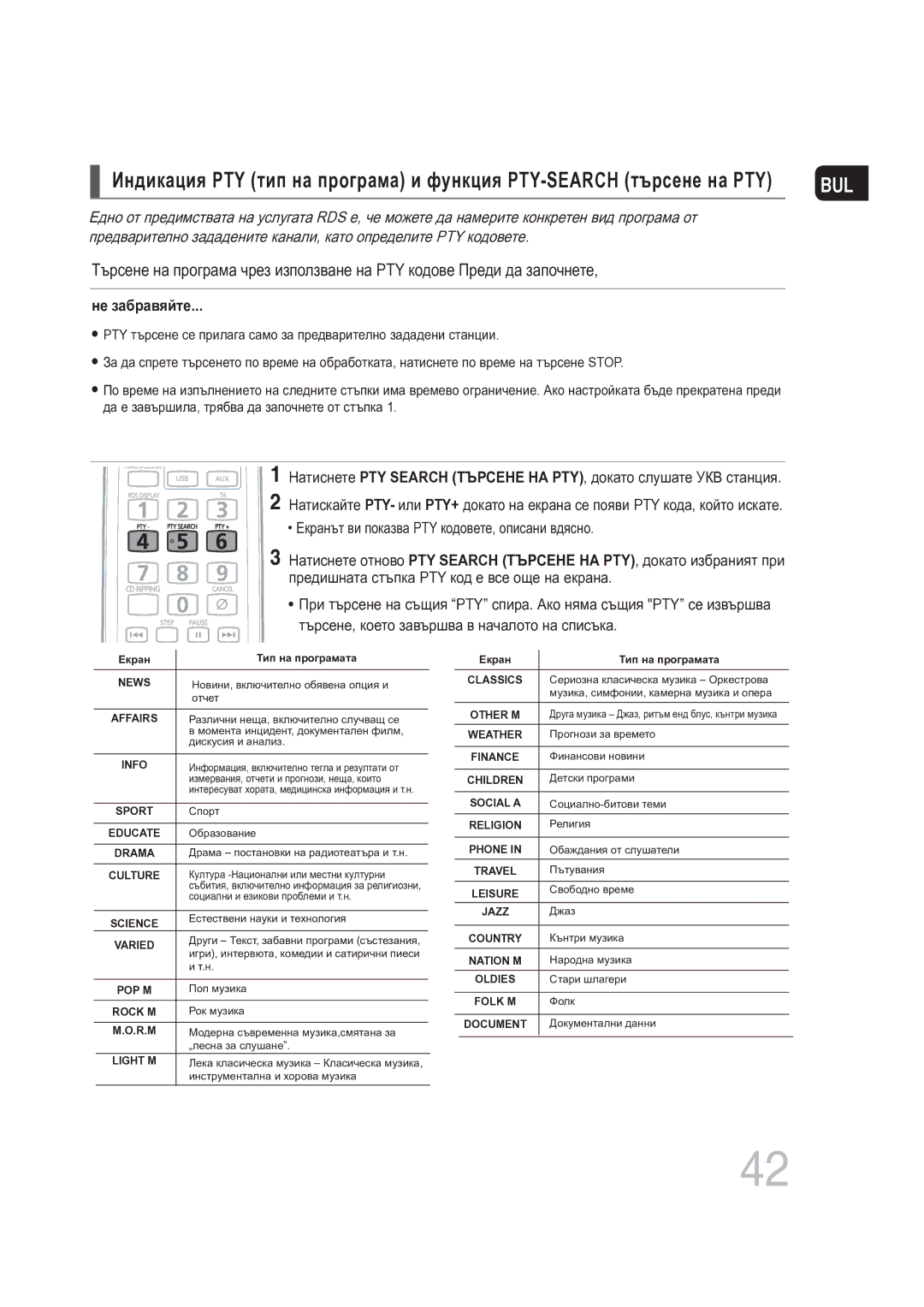 Samsung MAX-DG56R/EDC manual Не забравяйте 