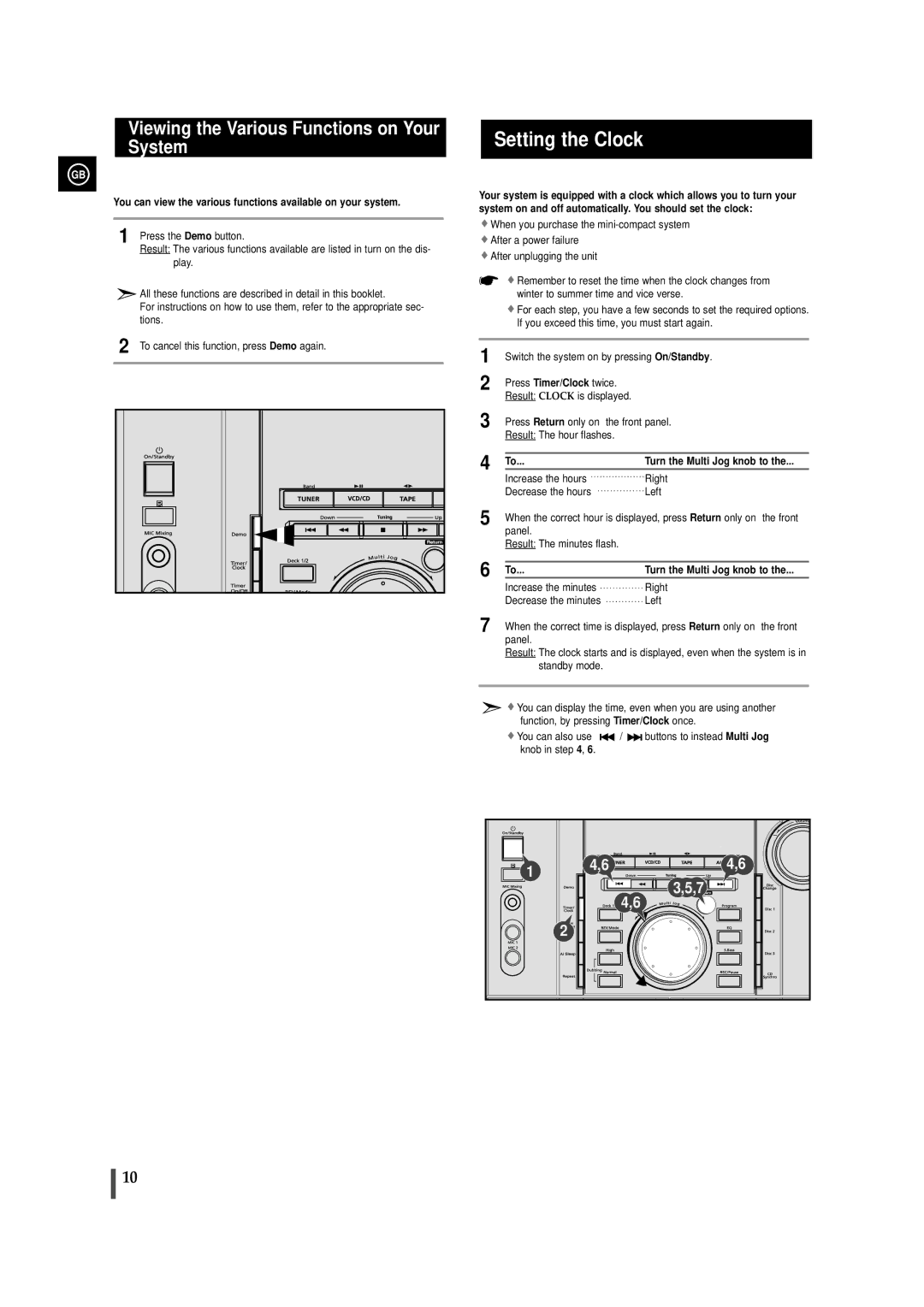 Samsung MAX-VL45, AH68-00935B instruction manual Viewing the Various Functions on Your, System 