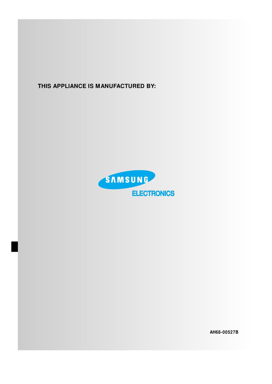 Samsung MAXDN54RH/XEU manual Electronics 