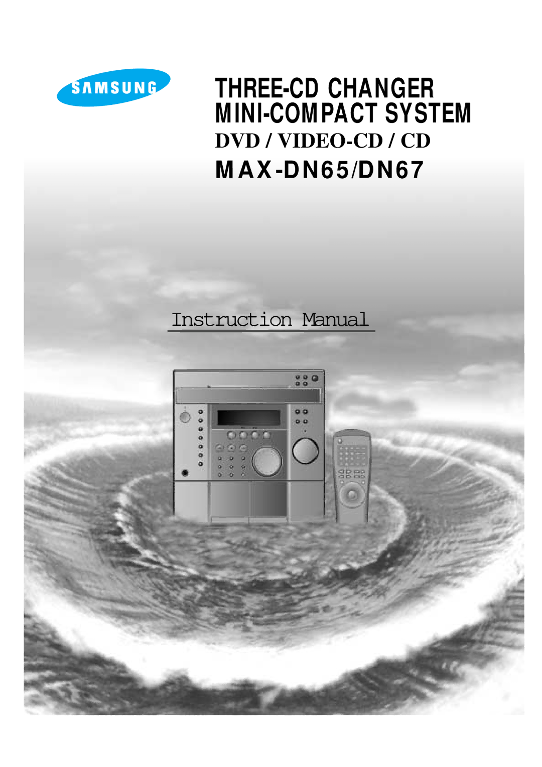 Samsung MAXDN67RH/ELS manual MAX-DN65/DN67 