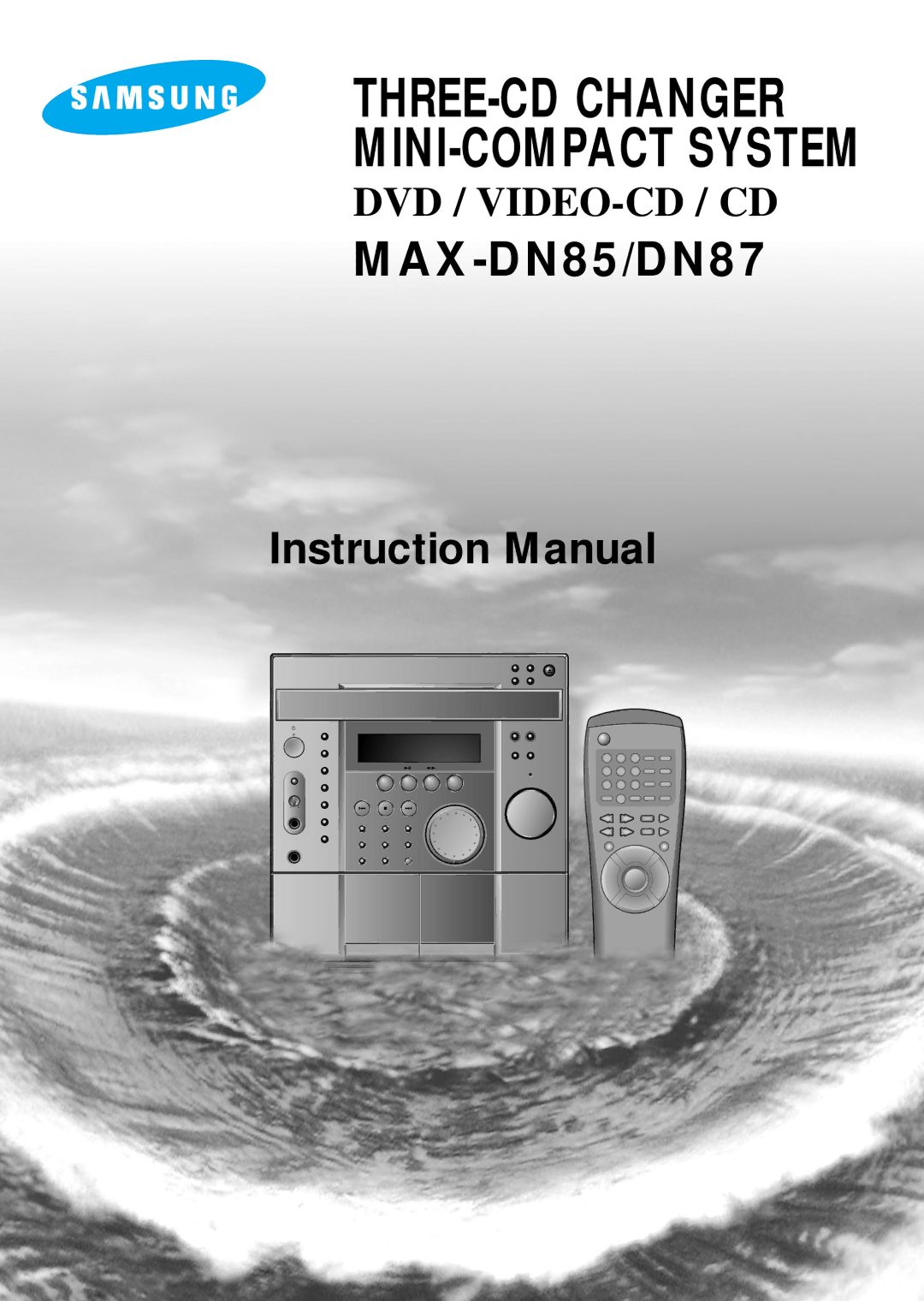 Samsung MAXDN87FH/UMG, MAXDN87RH/ELS manual MAX-DN85/DN87 