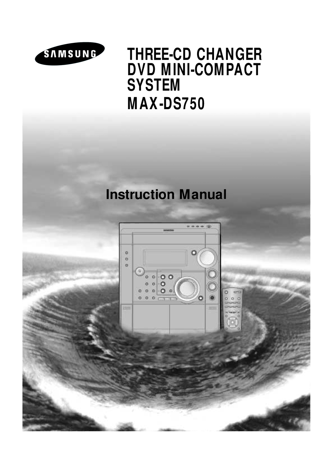 Samsung MAX-DS750F/HRT, MAXDS750FH/UMG, MAXDS750FH/XSG, MAXDS750FH/HAO manual 