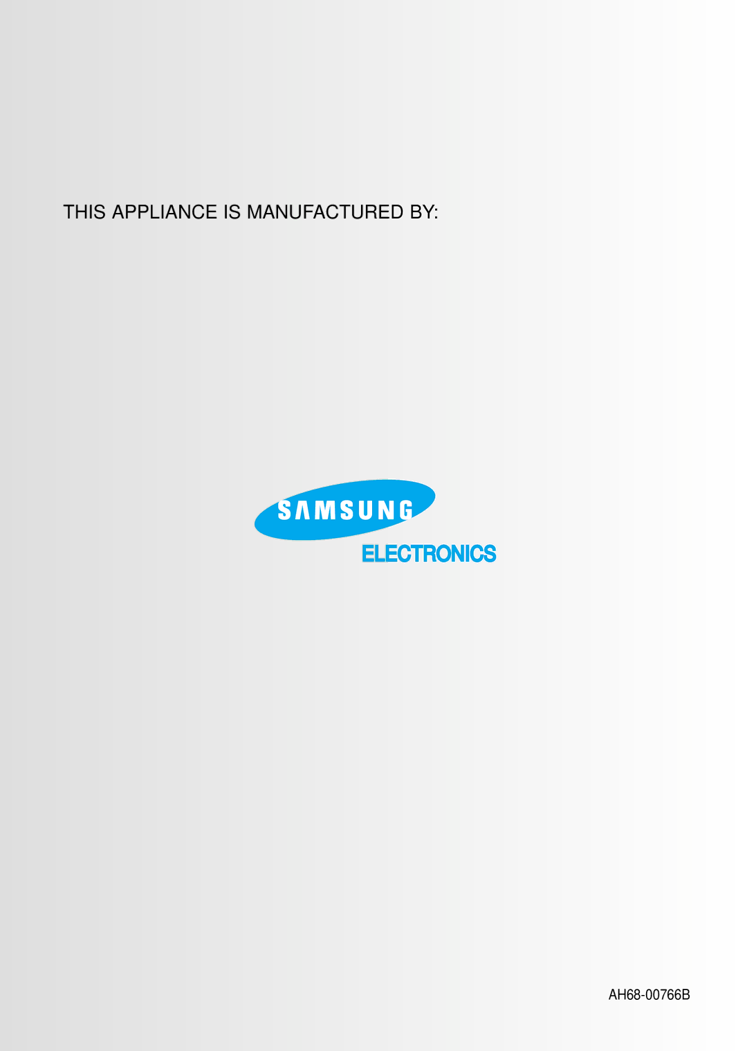 Samsung MAXL65QH/XFO, MAXL68RH/OTO, MAXL65RH/XEF, MAXL65RH/ELS, MAXL65FH/UMG, MAXL68QH/XFO manual Electronics 