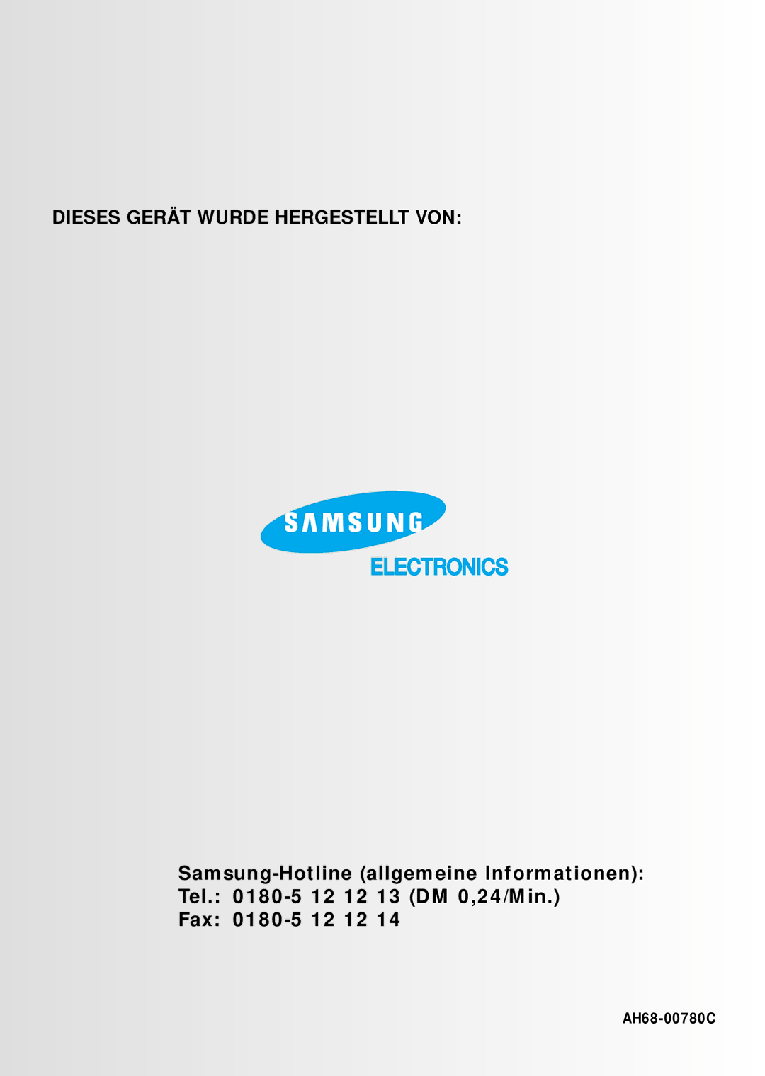 Samsung MAXL82RH/ELS manual Electronics 