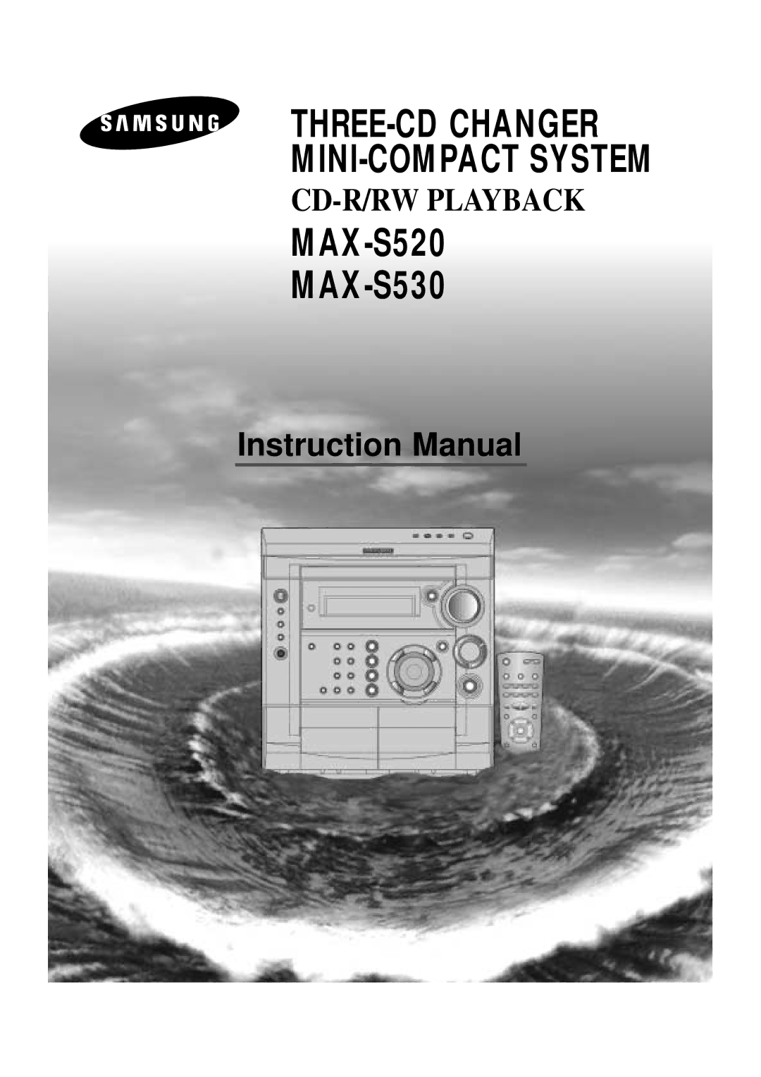 Samsung MAXS530RH/ELS, MAXS520RH/ELS manual MAX-S520 MAX-S530 