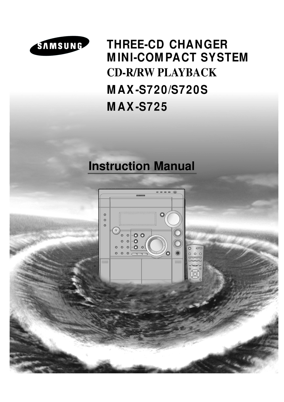 Samsung MAXS720RH/XEF, MAXS720RH/ELS, MAXS720SRH/ELS manual THREE-CD Changer MINI-COMPACT System 