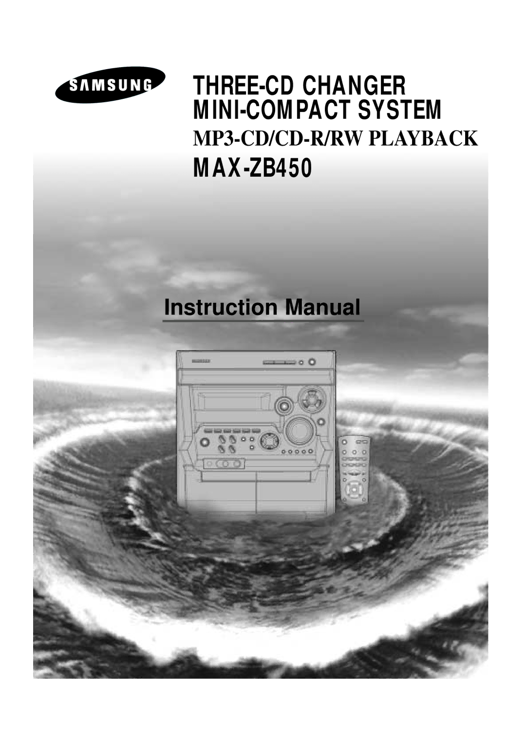 Samsung MAXZB450RH/SPX, MAXZB450RH/ELS manual MAX-ZB450 