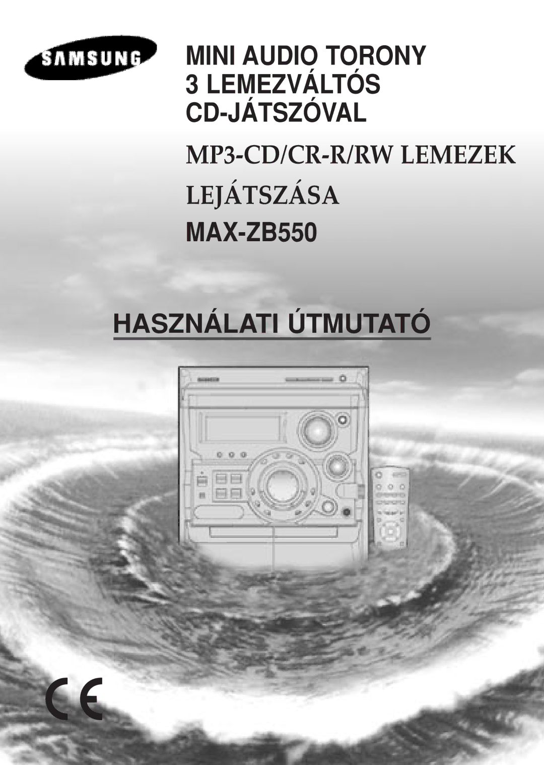 Samsung MAXZB550RH/ELS manual Mini Audio Torony 