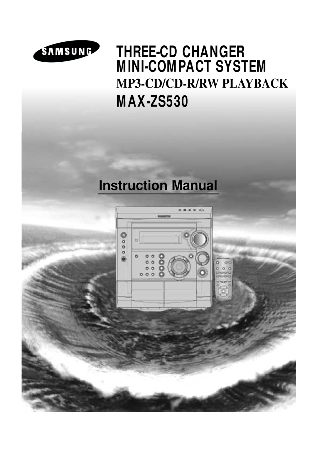 Samsung MAXZS530RH/ELS manual MAX-ZS530 