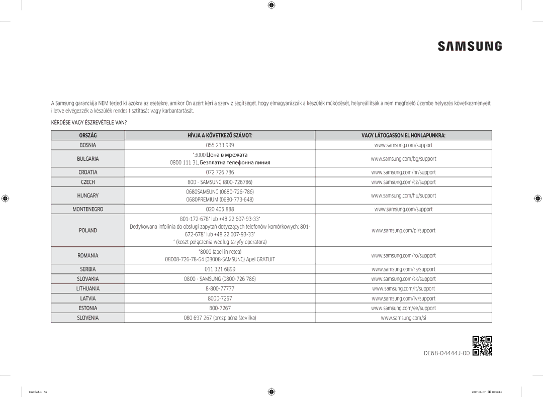 Samsung MC28M6075CS/OL, MC28M6075CS/EO manual Kérdése Vagy Észrevétele VAN? 