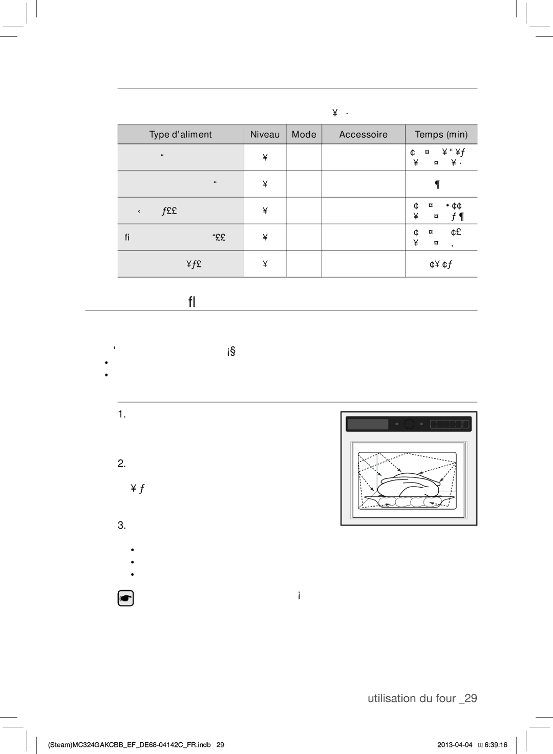 Samsung MC324GAKCBB/EF manual Fonctionnement DUN Four À MICRO-ONDES, Principe de cuisson, Type daliment 