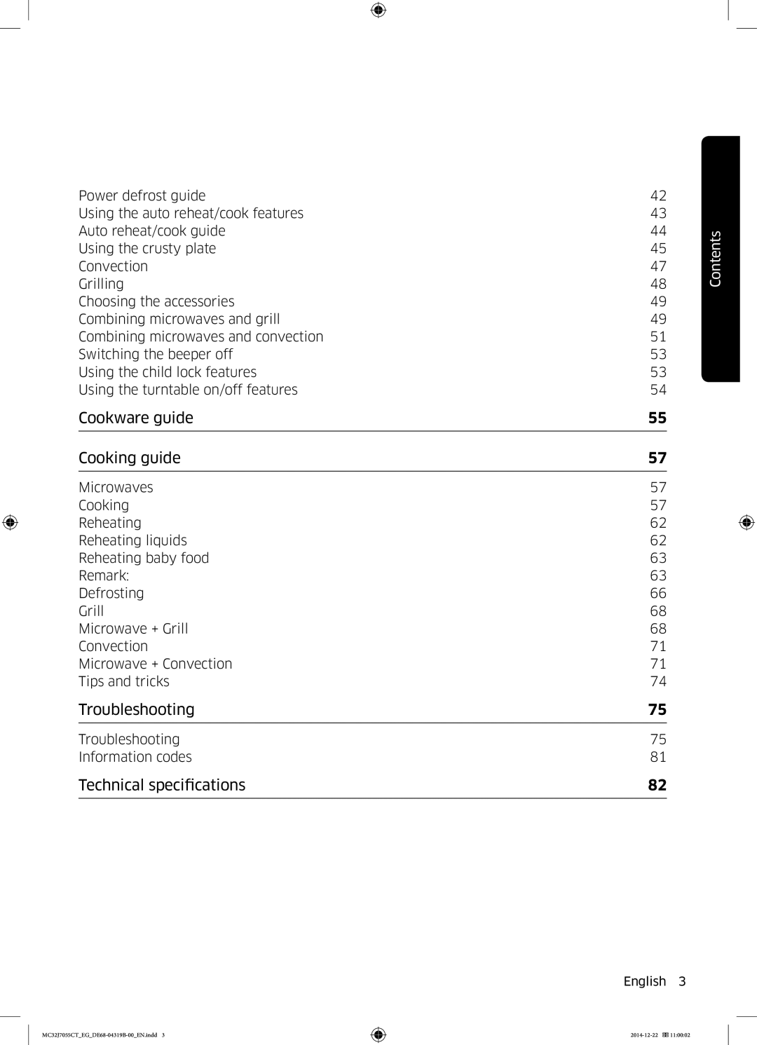 Samsung MC32J7055CT/EG manual Troubleshooting 