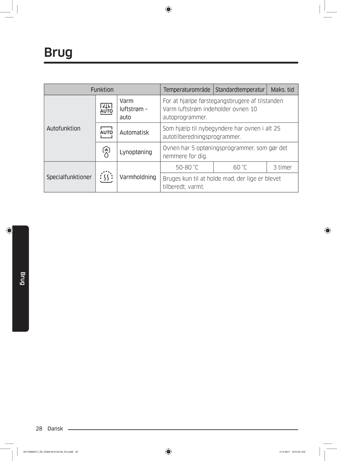 Samsung MC35J8085LT/EE manual Timer 