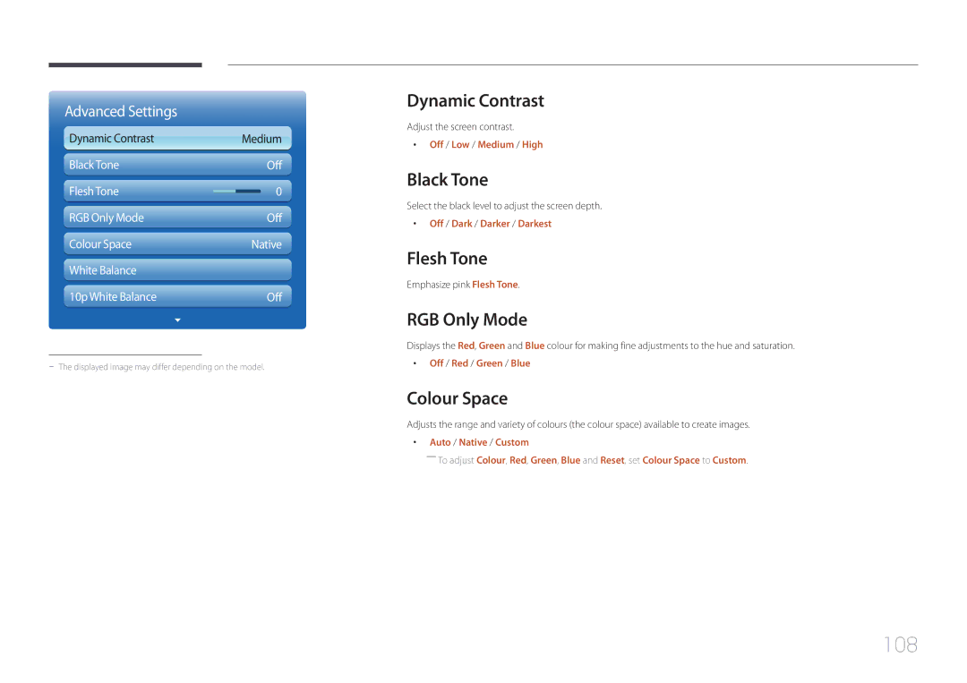 Samsung MD65C user manual 108 